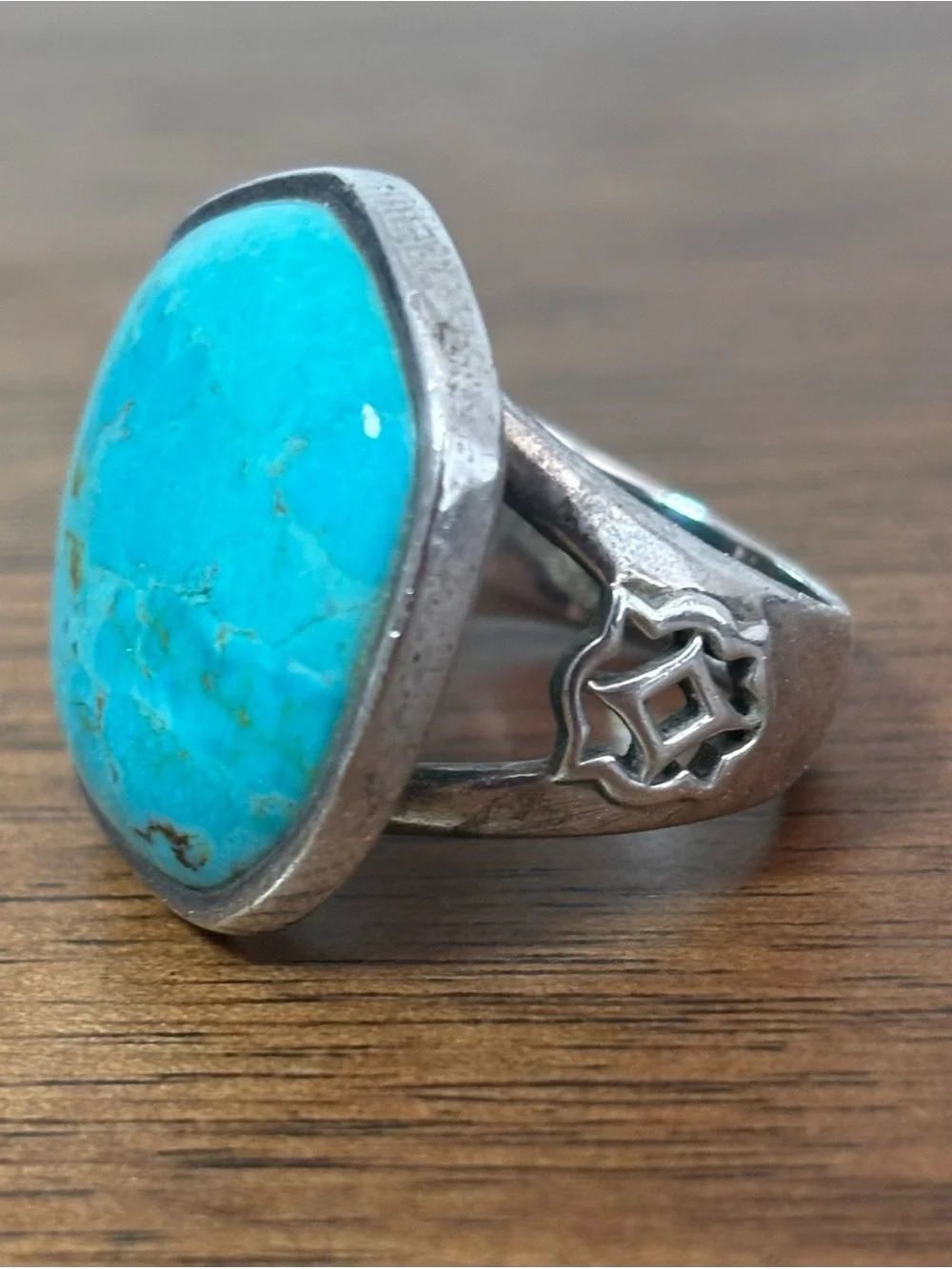 Studio Barse Turquoise Statement Ring – Sterling Silver (925) Southwestern Boho